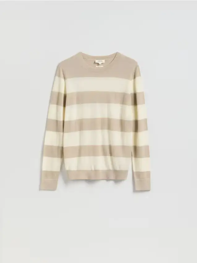 Maglione in lana merino - beige