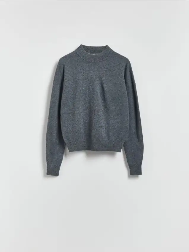 Maglione in lana merino - grigio scuro