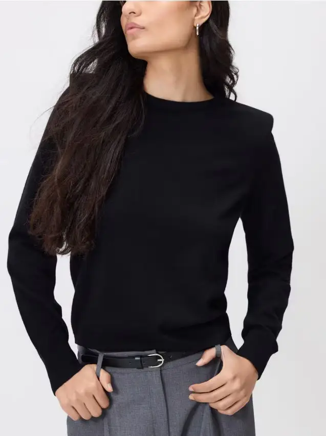 Maglione in lana - nero