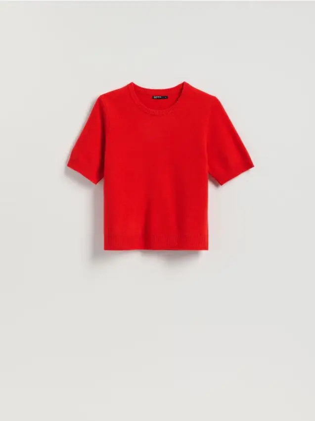 Maglione in lana - rosso