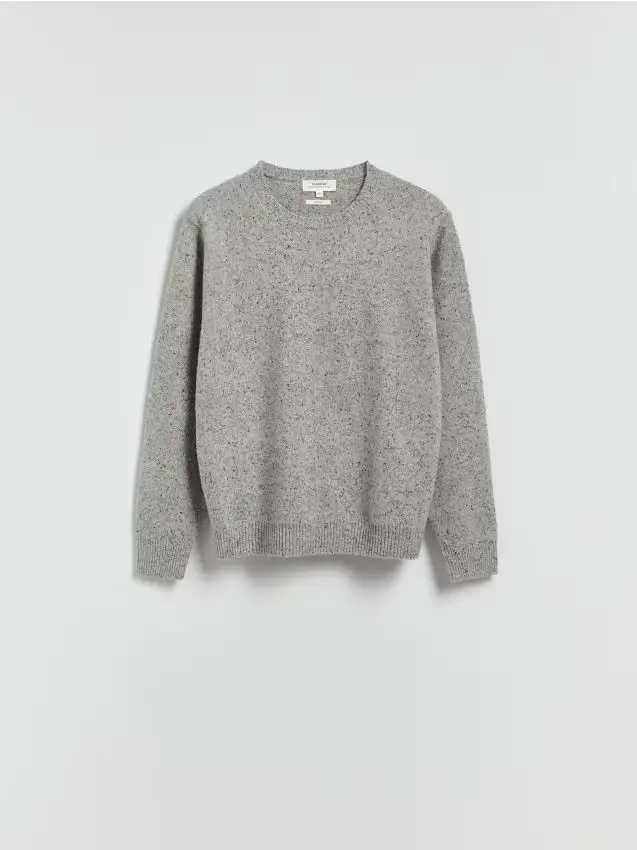 Maglione in misto lana - grigio chiaro