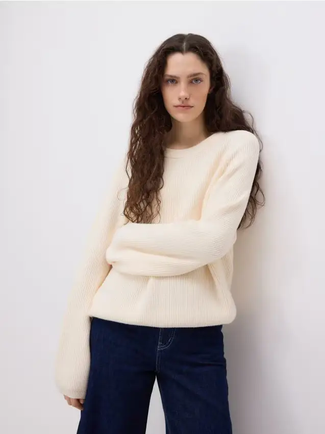 Maglione in misto viscosa - nude