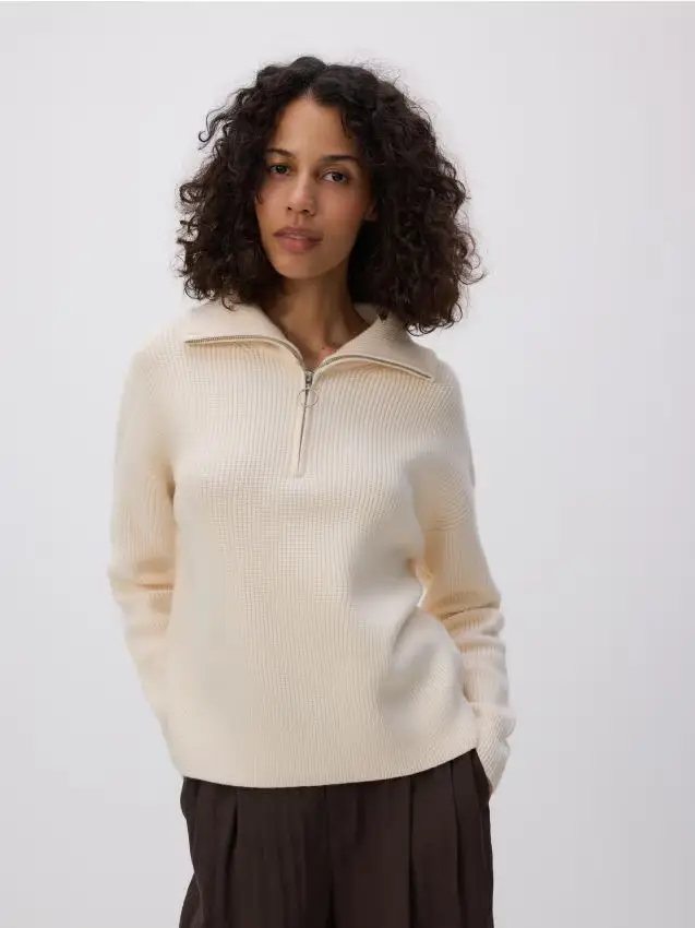 Maglione in misto viscosa - nude