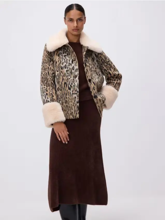 Maglione morbido - marrone scuro