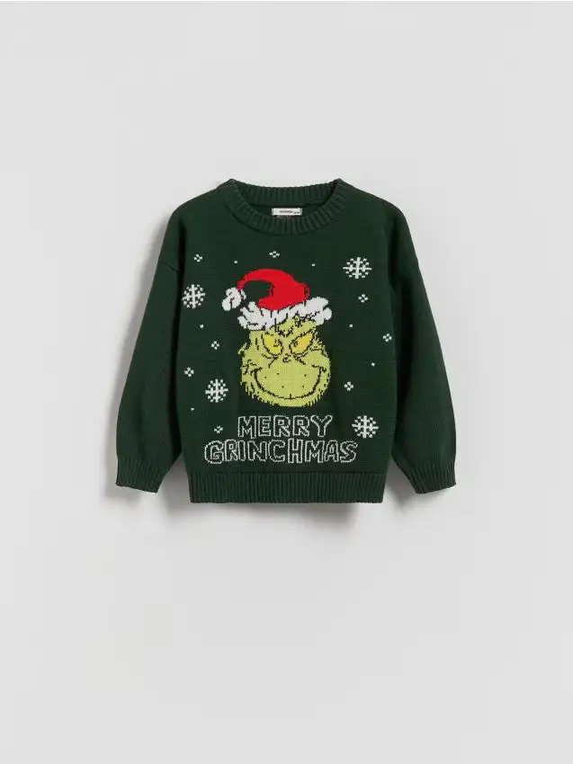 Maglione natalizio Grinch - verde