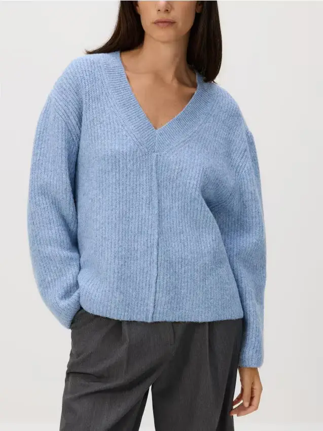 Maglione oversize - blu