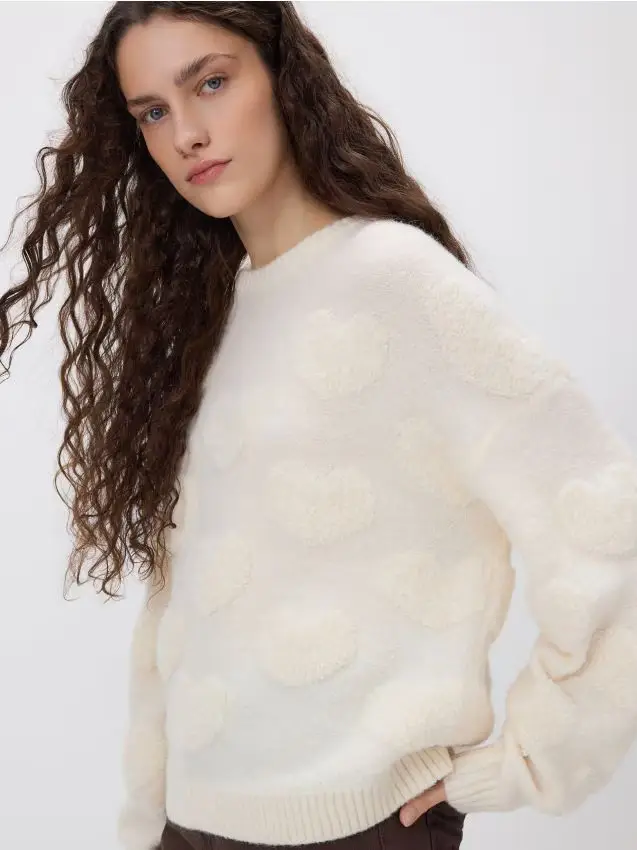 Maglione strutturato - nude