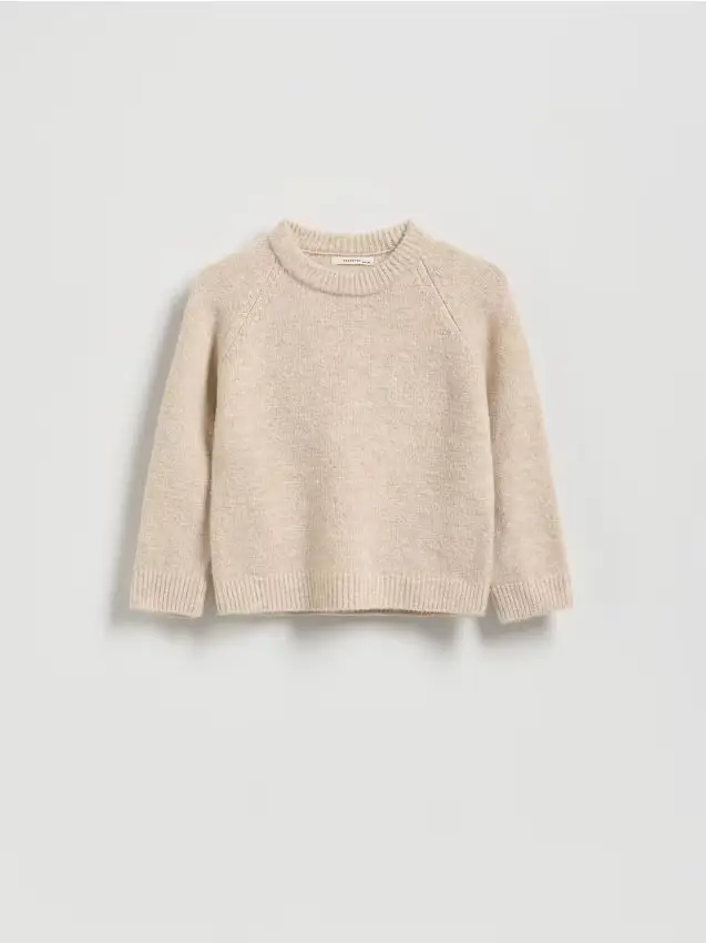 Maglione tinta unita - beige