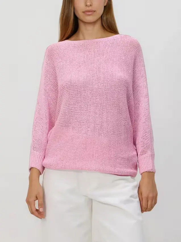 Maglione tinta unita - rosa