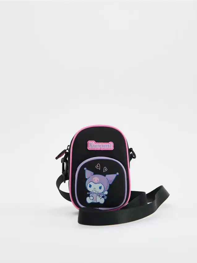 Marsupio Kuromi - nero