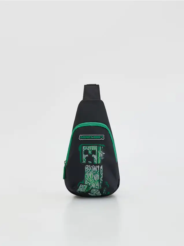 Marsupio Minecraft - nero