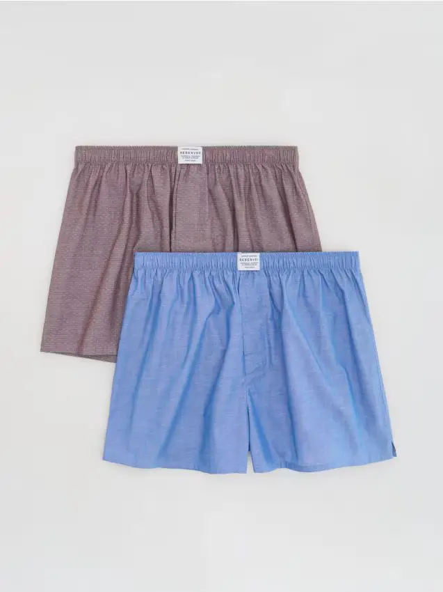MEN`S BOXER SHORTS - blu