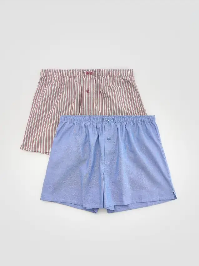 MEN`S BOXER SHORTS - blu