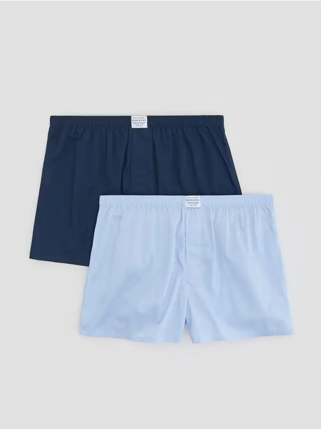 MEN`S BOXER SHORTS - blu