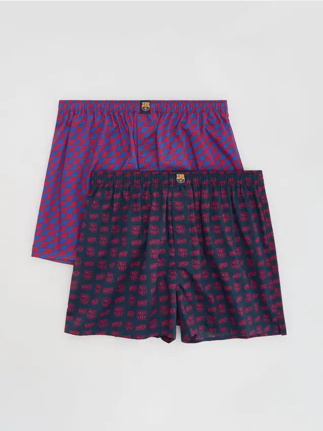 MEN`S BOXER SHORTS - blu scuro