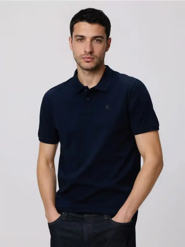 MEN`S POLO - blu scuro