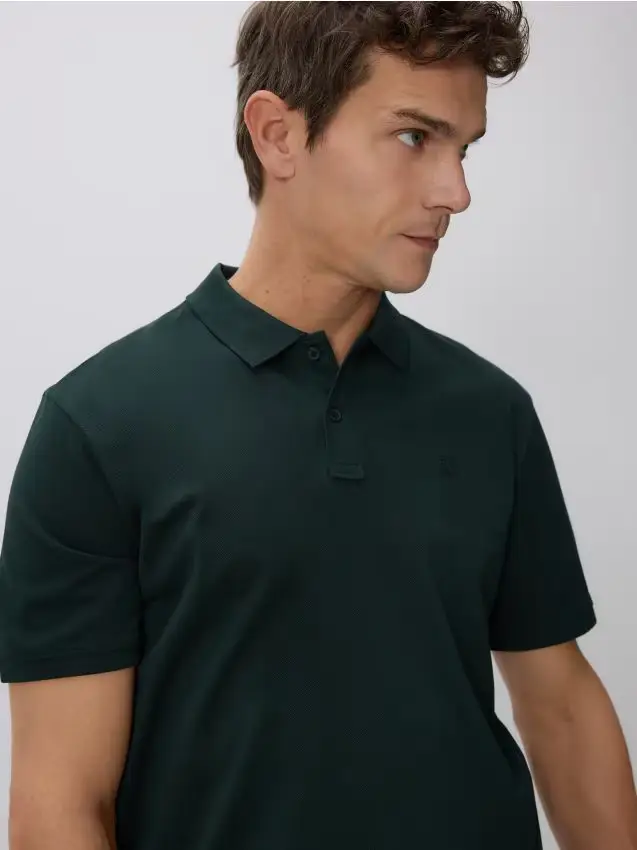 MEN`S POLO - verde scuro