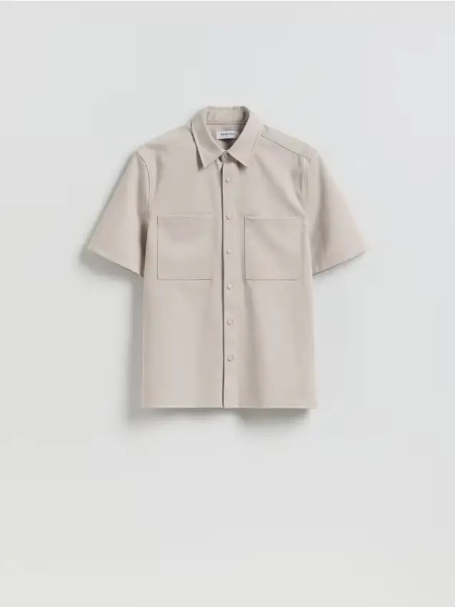 MEN`S SHIRT - beige