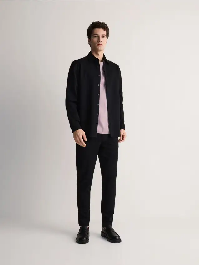 MEN`S SHIRT - nero