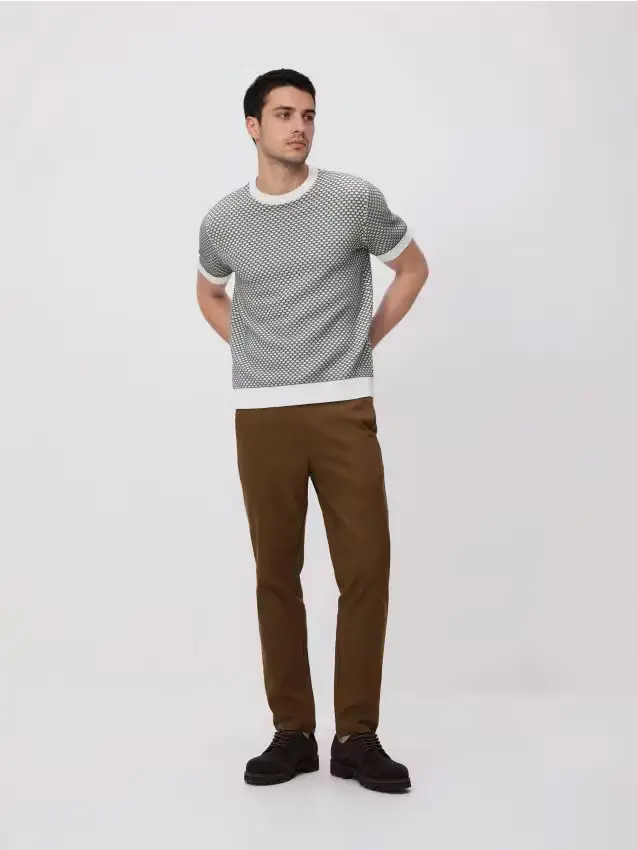 MEN`S SWEATER - grigio chiaro