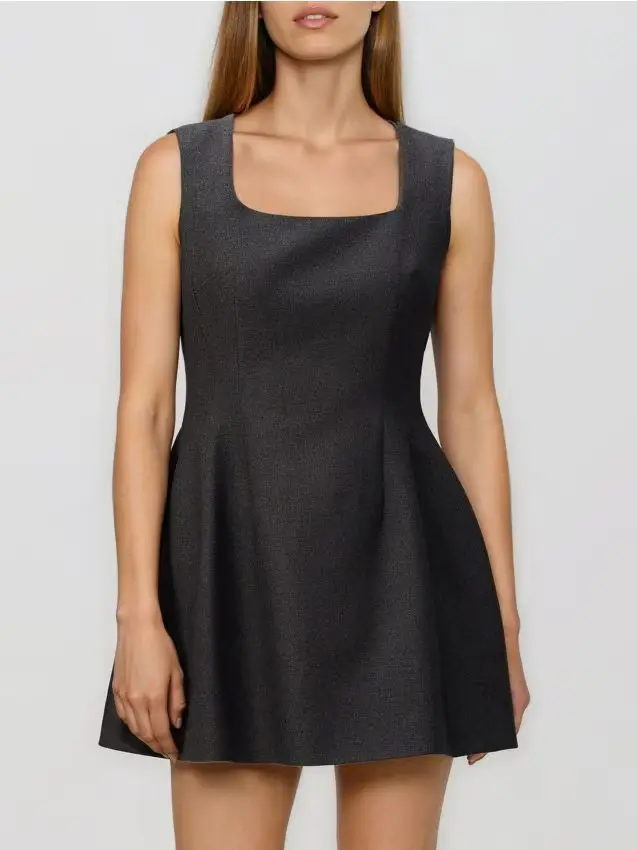 Mini vestito - grigio chiaro