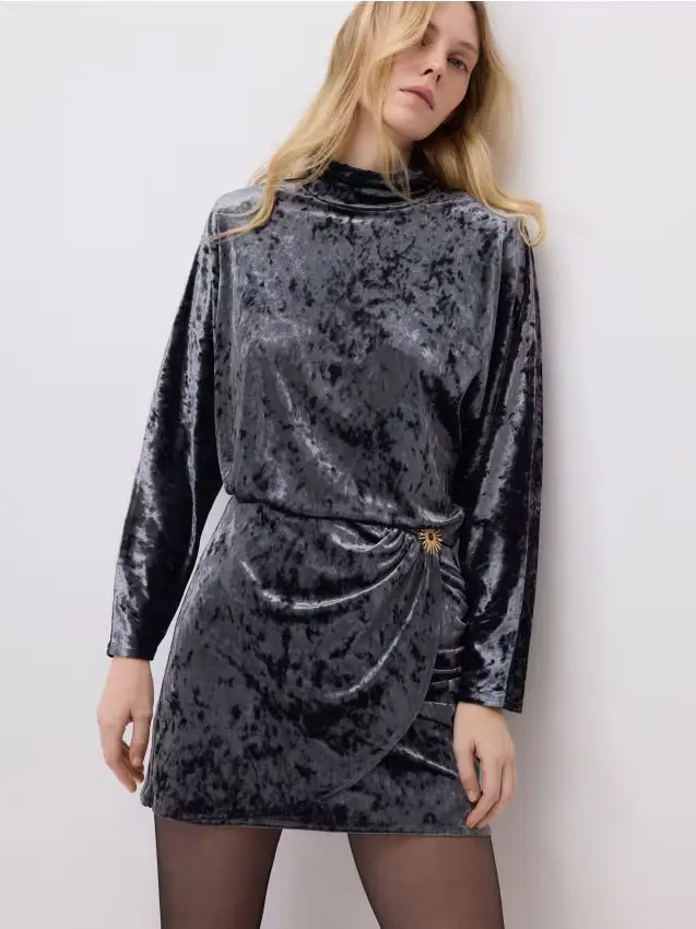 Mini vestito - grigio scuro