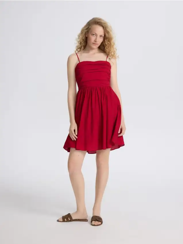 Mini vestito - rosso