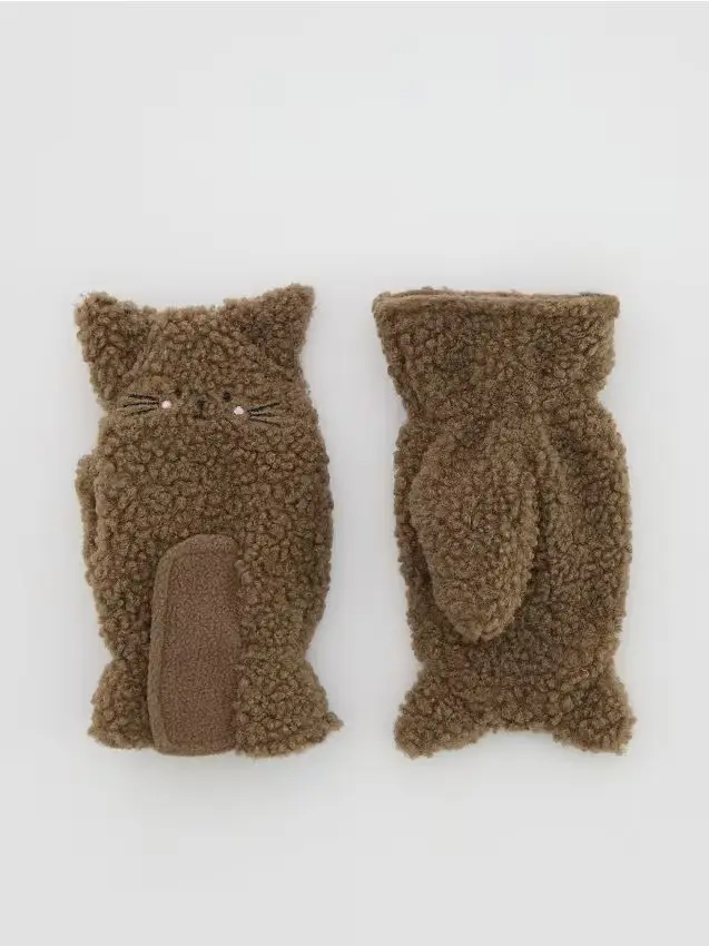 Muffole con orecchiette - beige