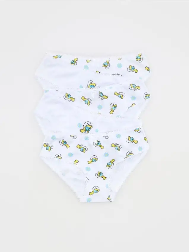 Mutandine Puffi 5 pack - bianco