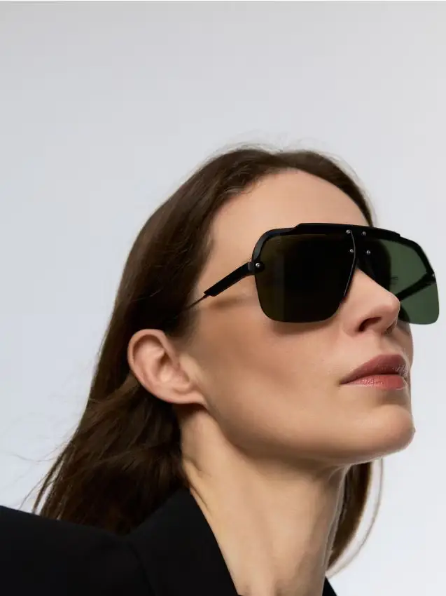 Occhiali da sole aviator - nero