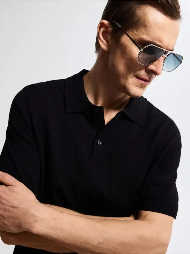 Occhiali da sole aviator - turchese scuro