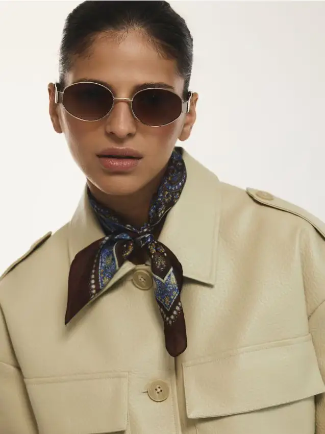 Occhiali da sole - marrone polveroso