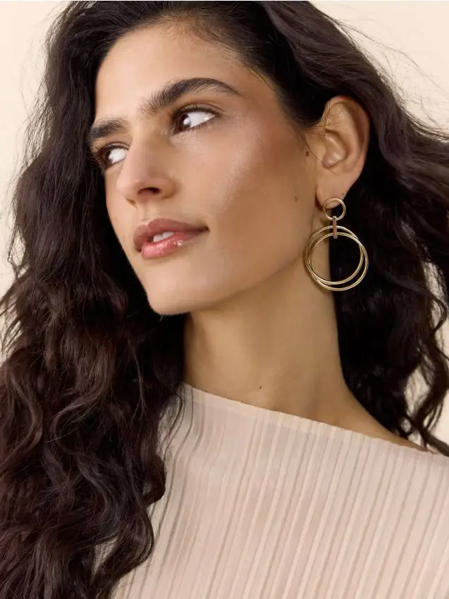 Orecchini pendenti - oro