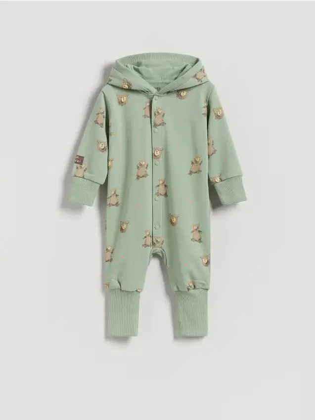 Pagliaccetto in cotone - verde chiaro