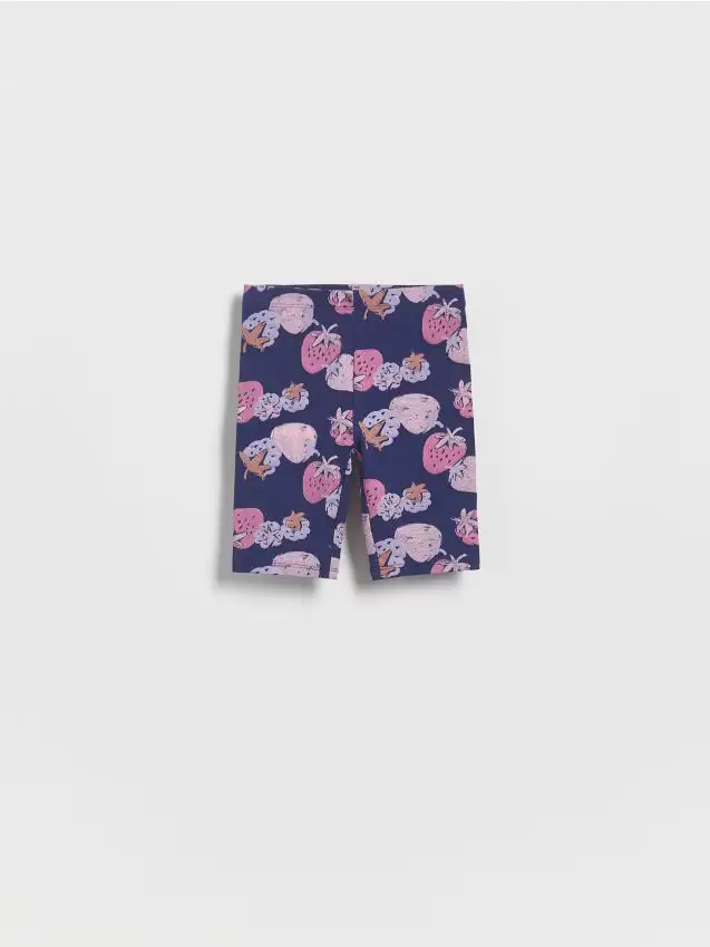 Pantaloncini ciclisti fantasia - blu scuro