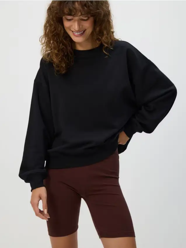 Pantaloncini ciclisti in cotone - marrone scuro