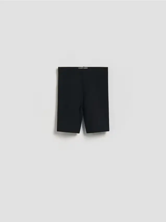 Pantaloncini ciclisti in cotone - nero