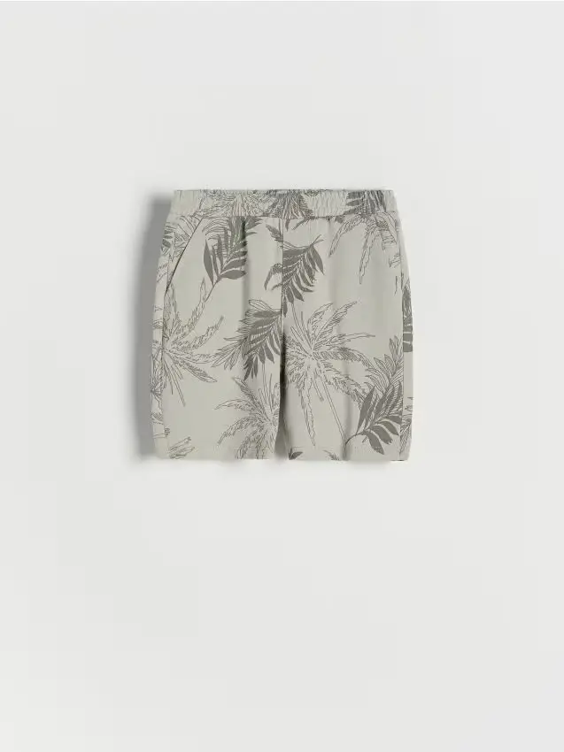 Pantaloncini in jersey - grigio chiaro