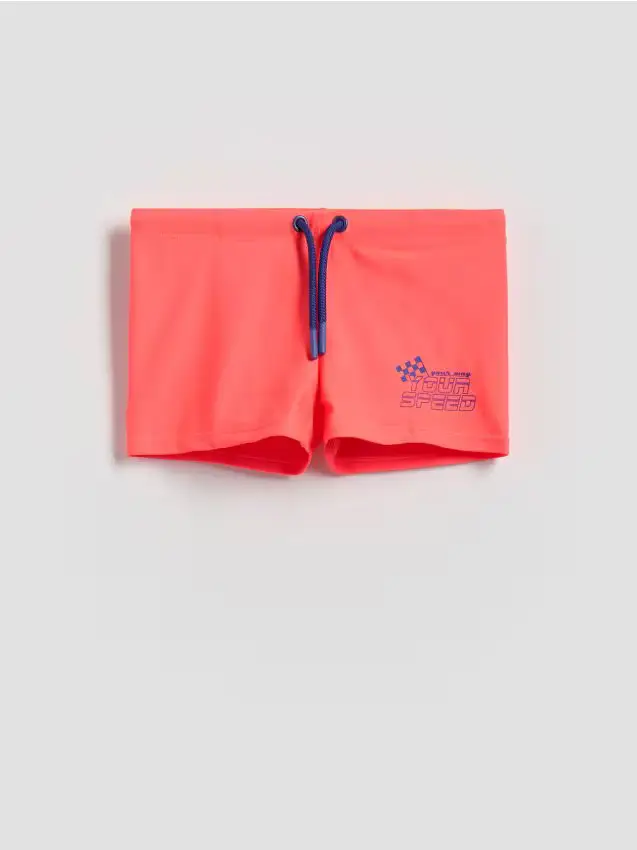 Pantaloncini mare - mandarino