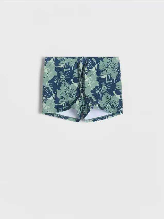 Pantaloncini mare - verde oliva chiaro