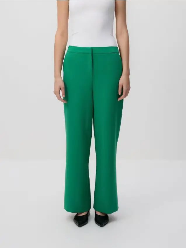 Pantaloni a gamba larga - verde