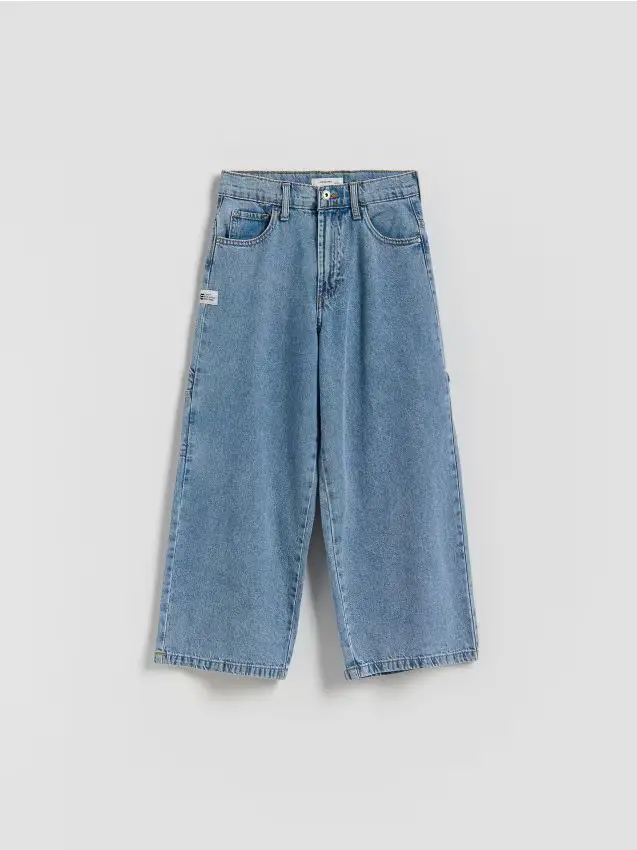 Pantaloni baggy classic denim - blu