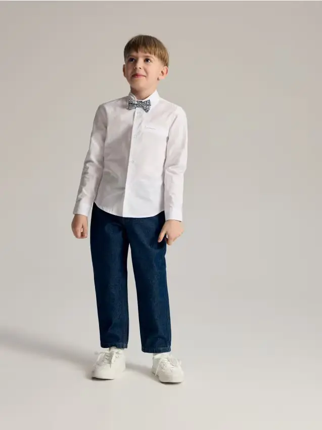 Pantaloni carrot fit - blu scuro