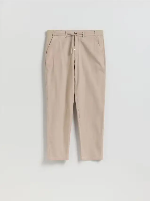 Pantaloni chino regular fit - beige