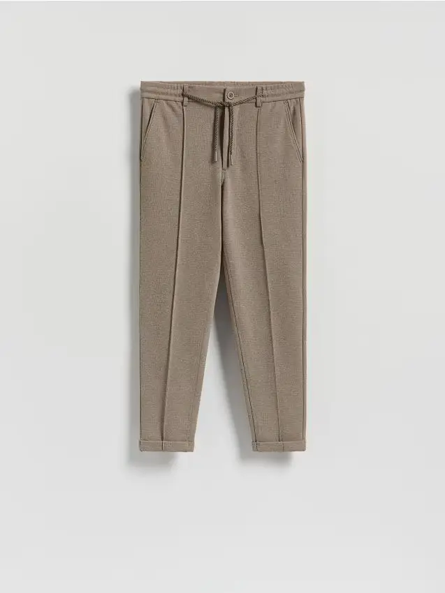 Pantaloni chino slim - beige