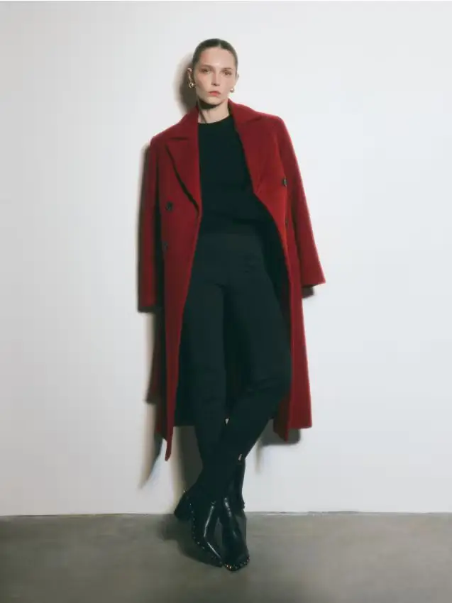 Pantaloni con zip - nero