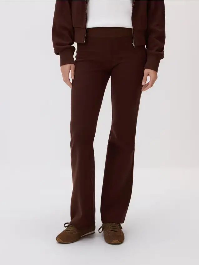 Pantaloni da tuta - caffè