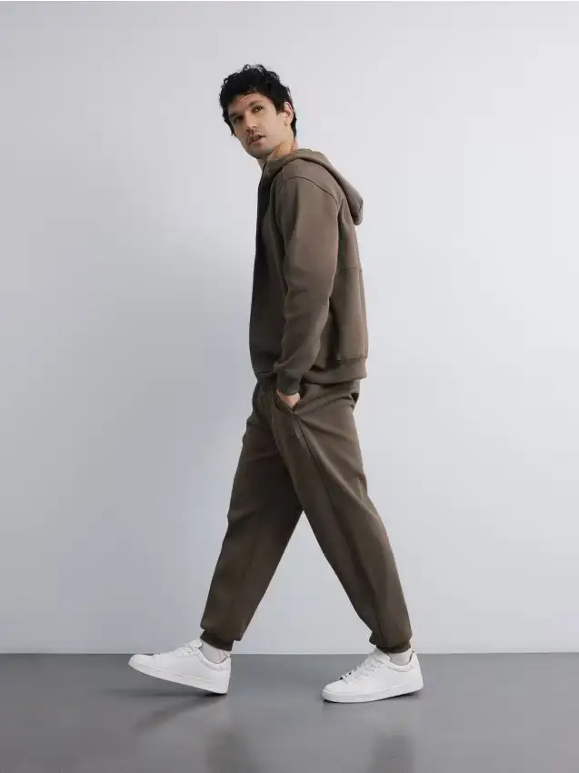 Pantaloni da tuta comfort fit - verde polveroso