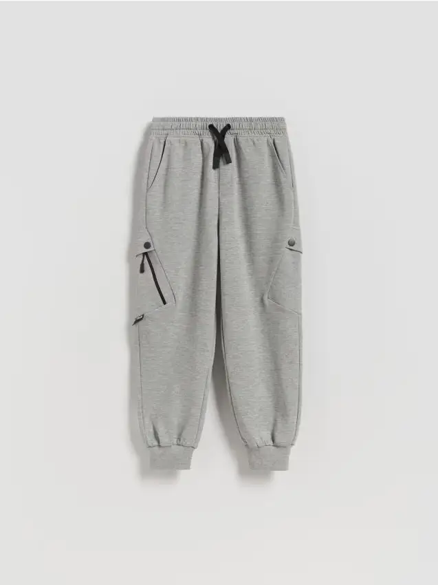 Pantaloni da tuta oversize - grigio chiaro