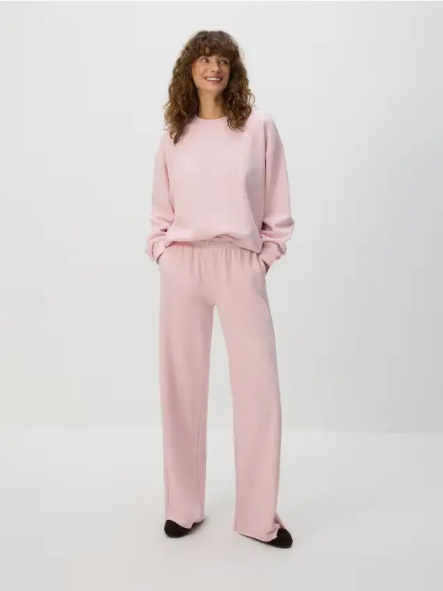 Pantaloni da tuta - rosa pastello